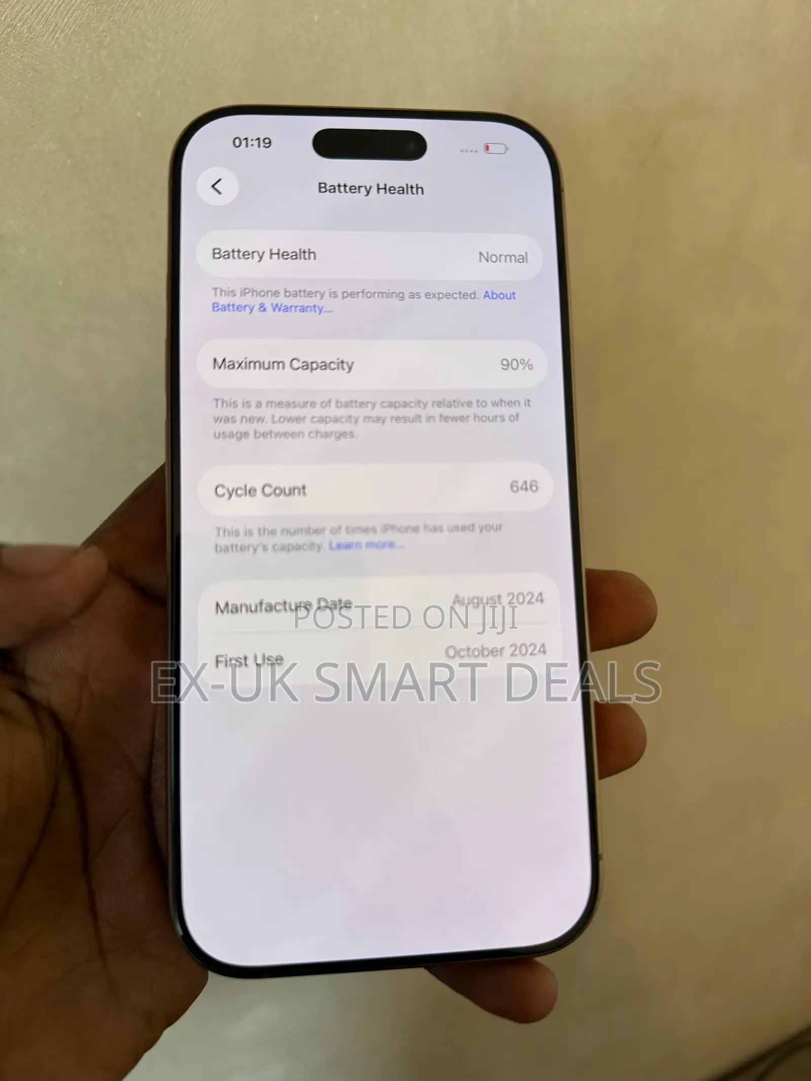Apple iPhone 16 Pro 256 GB Gold