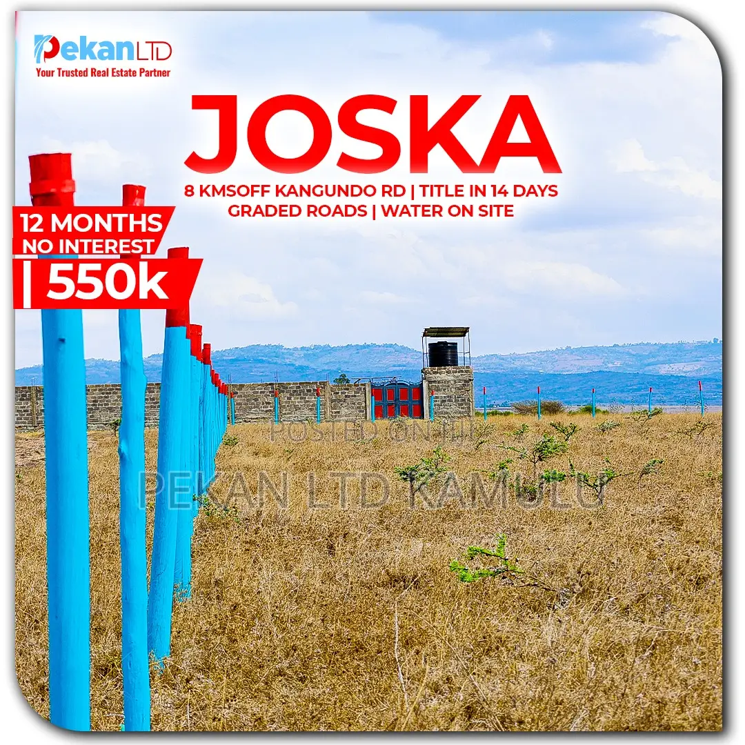 Joska Residential 50 by 100 Plots for Sale