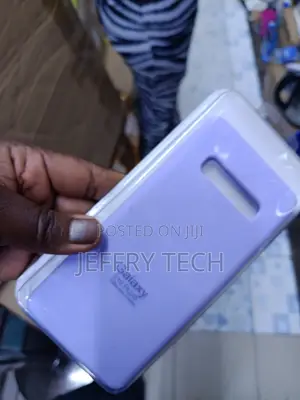 Purple Silicone Case Designed Specifically for Samsung Galaxy S10+