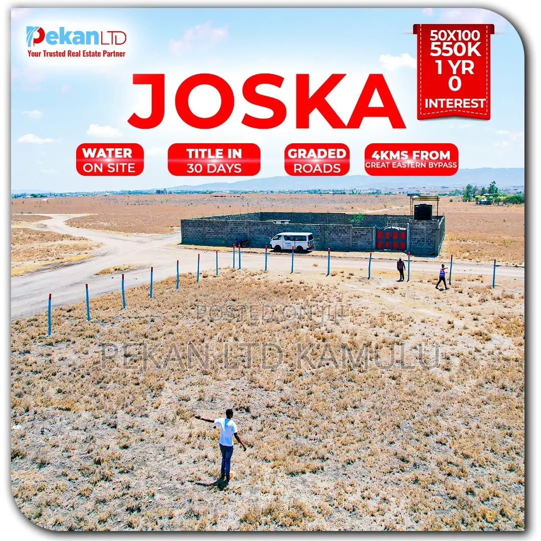 Joska Residential 50 by 100 Plots for Sale