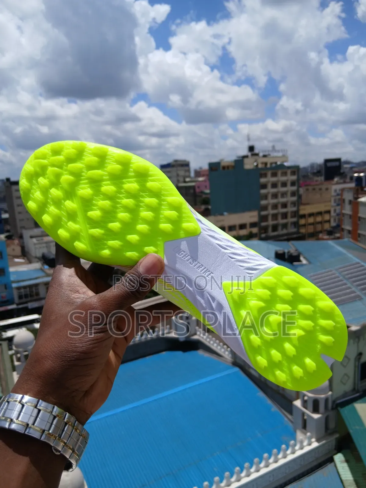 Adidas F50 Neon Glow Trainers - Laceless Soccer Boots