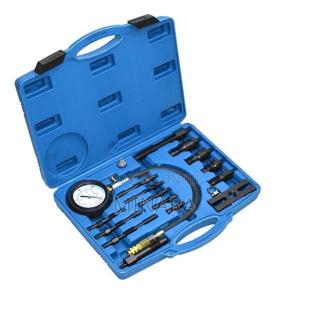 17 Pcs, Diesel Engine Compression Tester, Cylinder Pressure Tool Kit - thumbnail 2