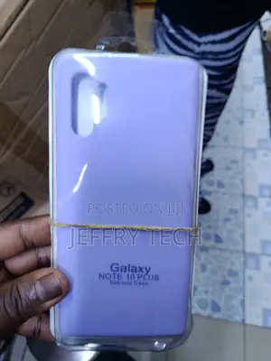 Lavender Samsung Galaxy Note 10 Plus Silicone Case.