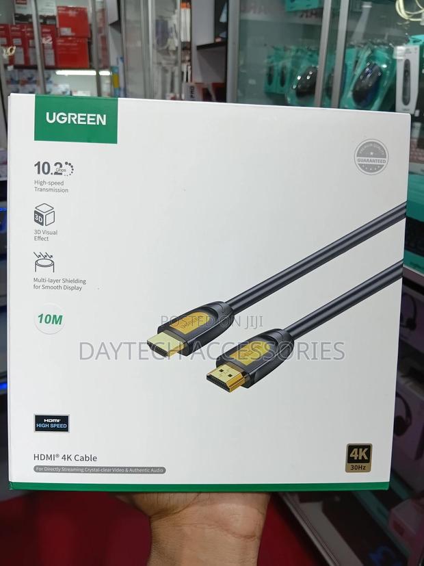 Ugreen Hdmi Cable Male to Male 10m - Black