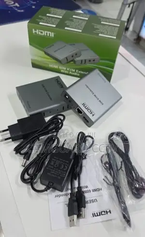 60m KVM Extender With Audio Over Cat 6 Quality