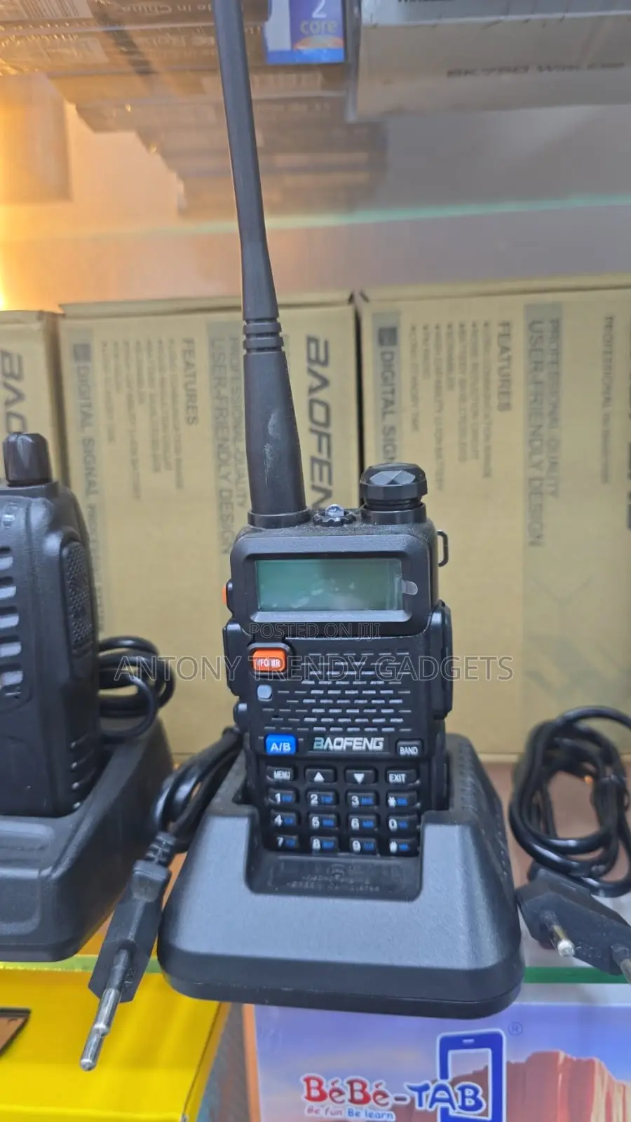 Uv-5r Dual Band Walkie Talkies, Rechargeable Two-Way Radios Baofeng