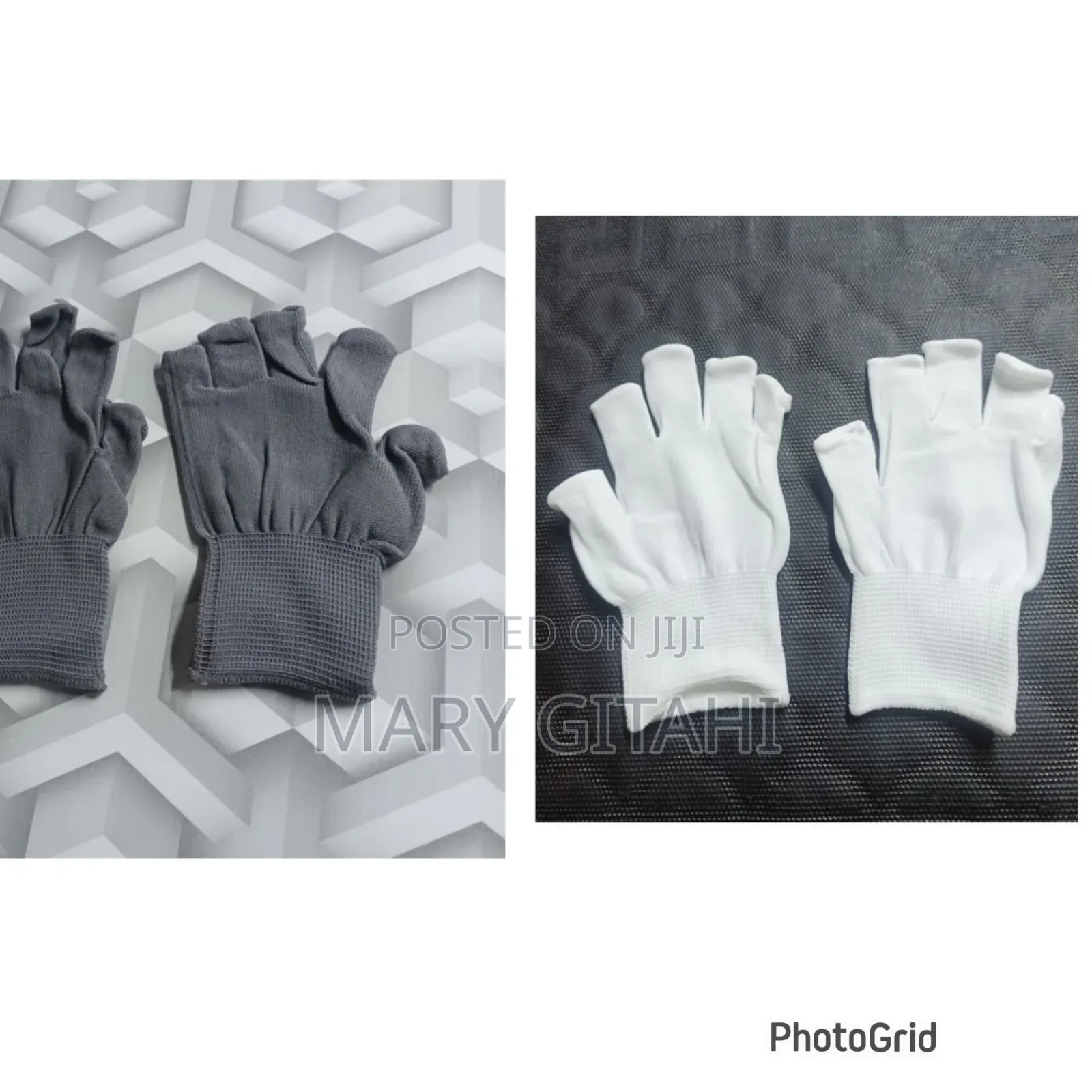 *Anti Uv Protection Nail Gloves