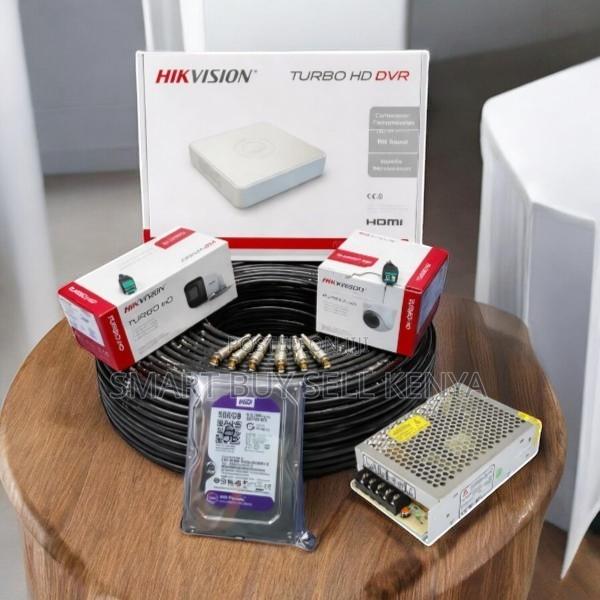 Hdmi Output Hikvision 2 1080p Full Hd 2mp CCTV Cameras Complete Kit