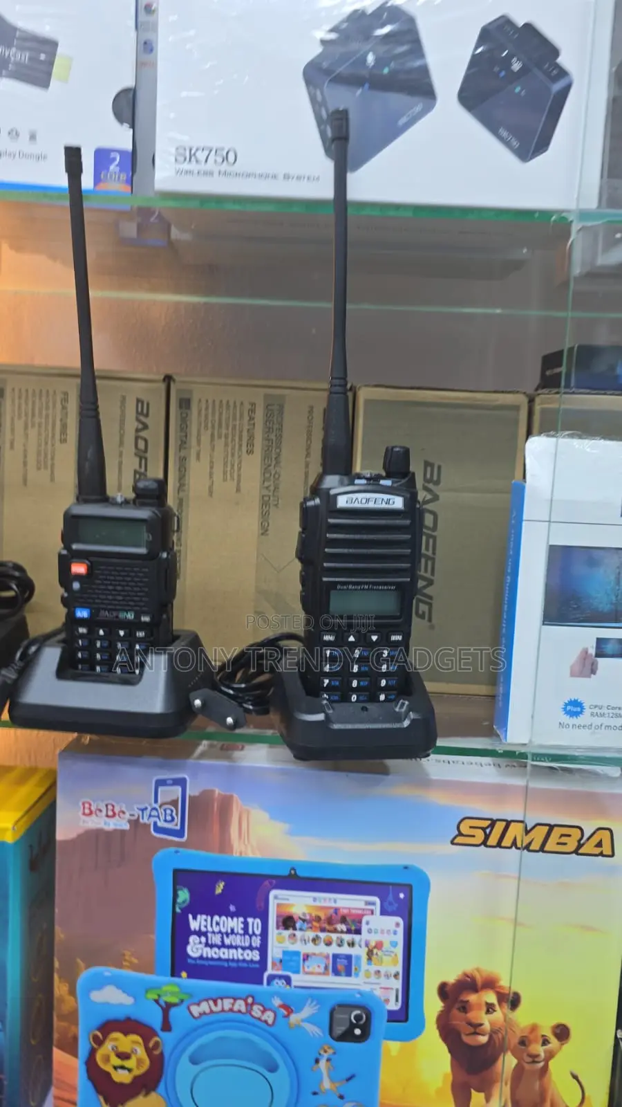 Uv-5r Dual Band Walkie Talkies, Rechargeable Two-Way Radios Baofeng