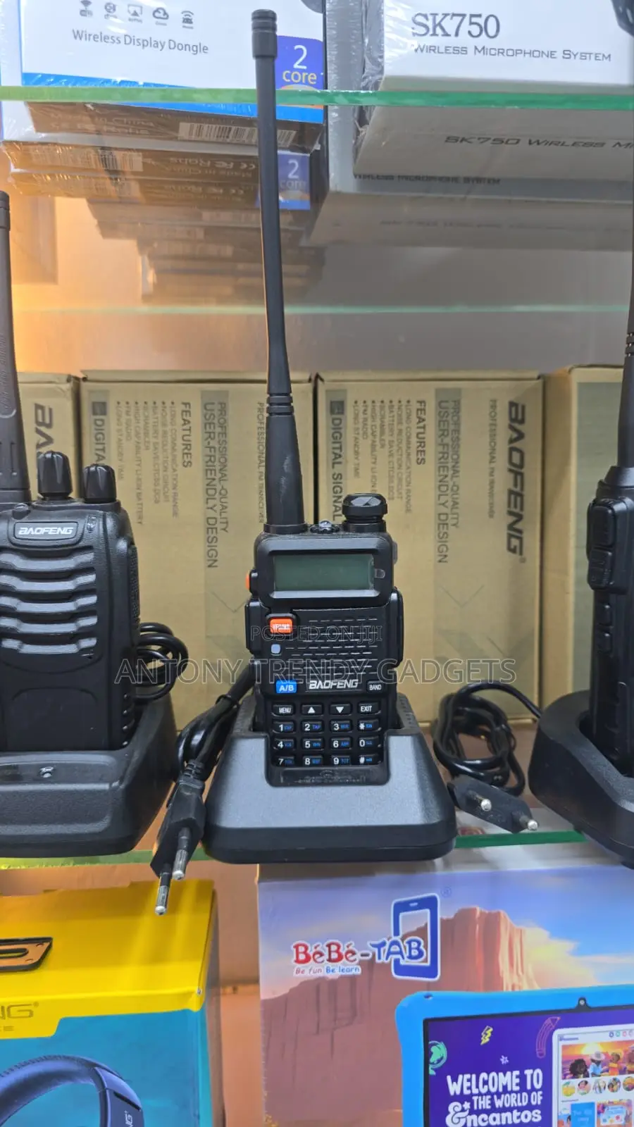 Uv-5r Dual Band Walkie Talkies, Rechargeable Two-Way Radios Baofeng