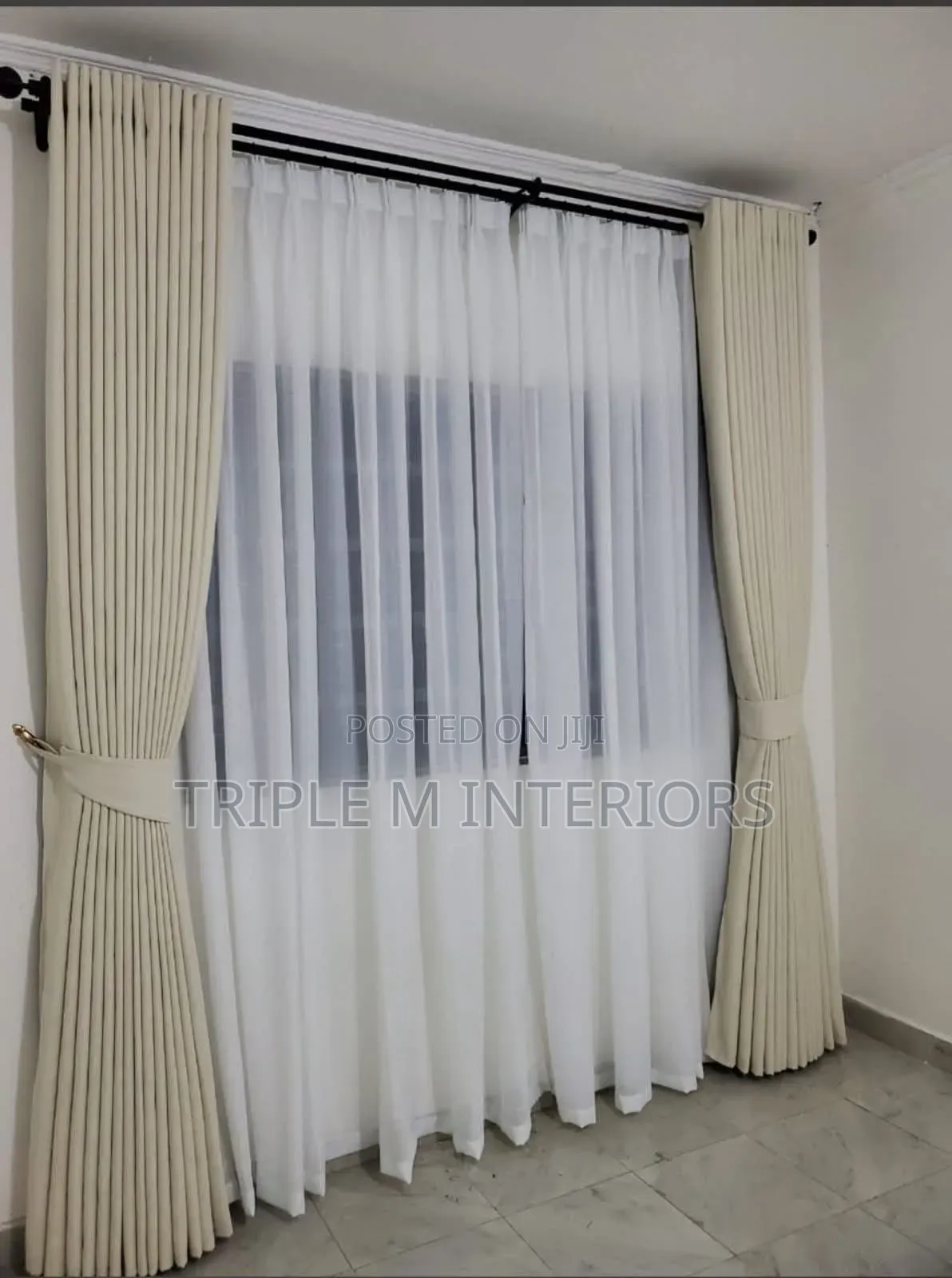 High-End Living Space Curtains
