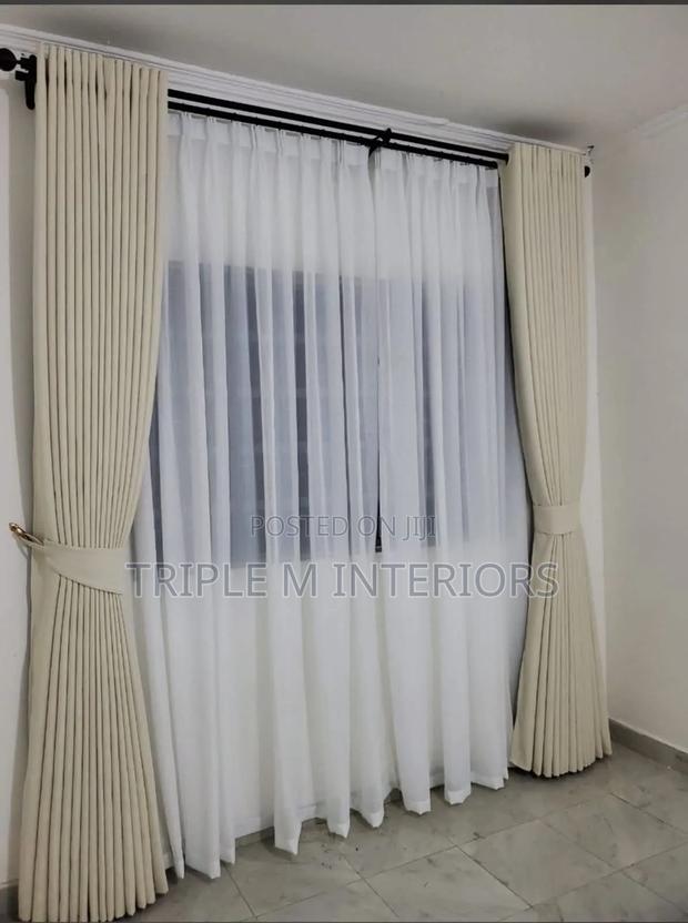 High-End Living Space Curtains