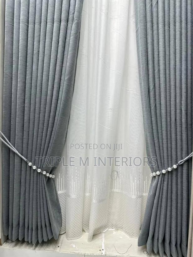Soft Elegant Fabric Window Panels