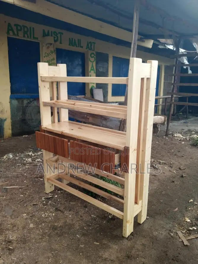 Shoe Rack- Mahogany+Cypress