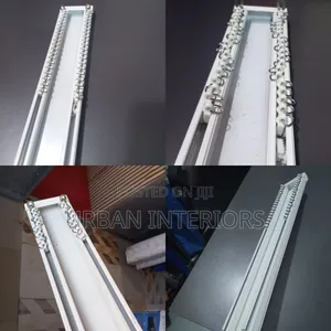 White Aluminium Curtain Rails for Curtain Sheers