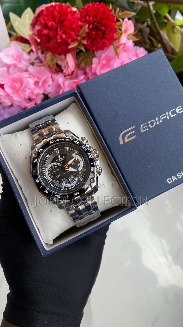 Casio Edifice Golden Full Chronograph Gents Wrist Watches - thumbnail 3