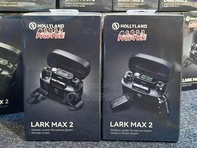 Hollyland Lark Max 2 Is A High-end Professional Wireless Microphone