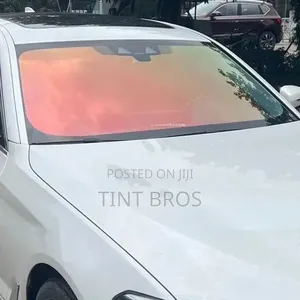 Sunset Red Chameleon Tint - Add Style and Privacy to Your Vehicle!
