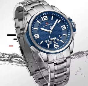 Blue Face Naviforce Gents Wrist Watch