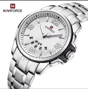 White Face Naviforce Gents Wrist Watch