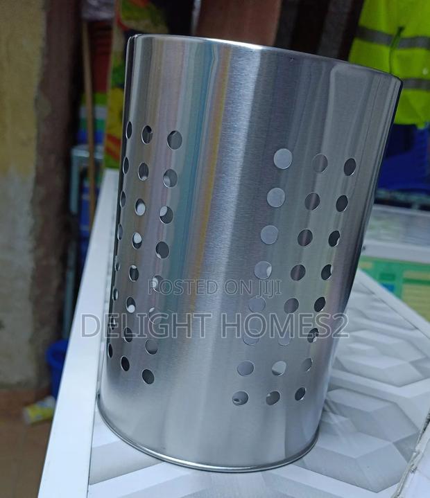 Stainless Steel Cutlery Holder_esj