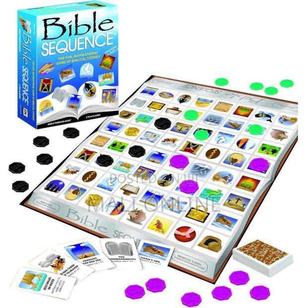 Bible Sequence Board Game Educational Family Card Game Bible Study