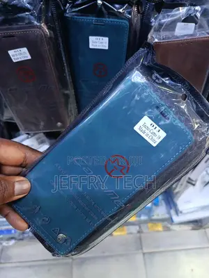 Blue Caseme Retro Wallet Leather Case for Tecno Camon 19 Smartphone.