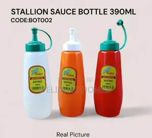 Stallion Sauce Bottle