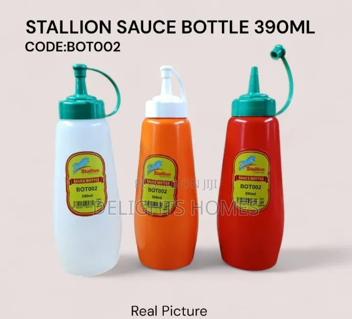 Stallion Sauce Bottle