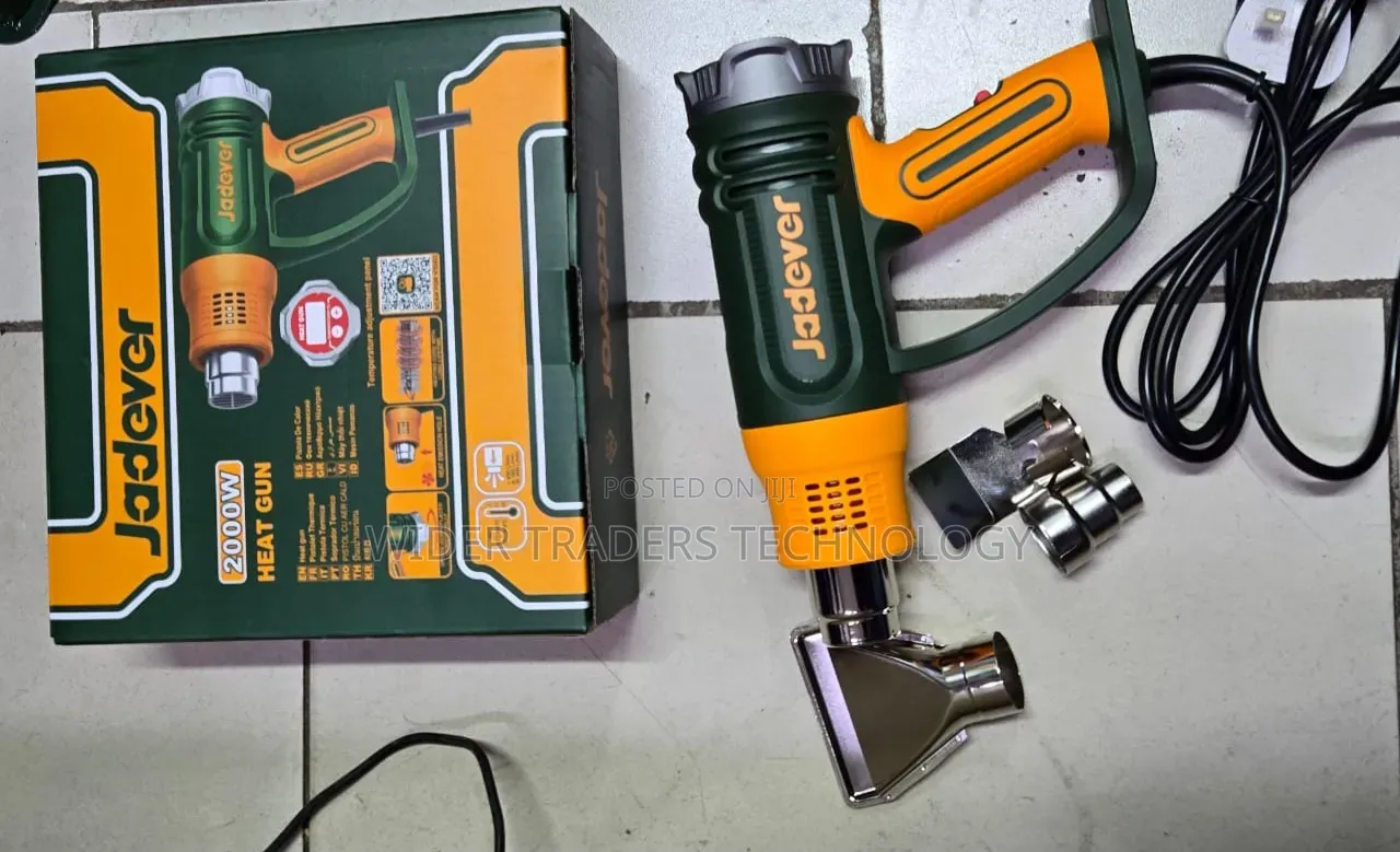 1800w Jadever Heatgun 
With Nozzoles