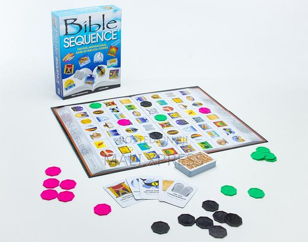 Bible Sequence Board Game Educational Family Strategy Card Game