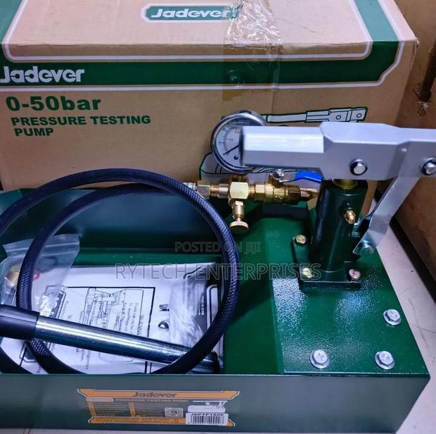 New Jadever 50bar Pressure Testing Pump