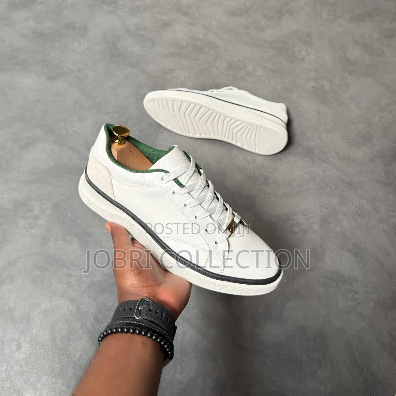 White Aldo Casual Sneakers