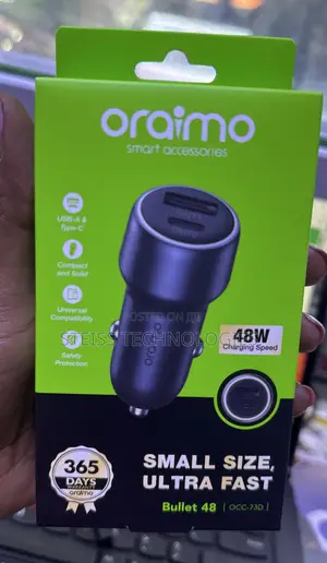 48w Oraimo Speed Car Charger