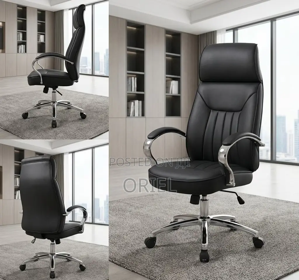 Office Chair : Premium High-Back Office Executive Chair