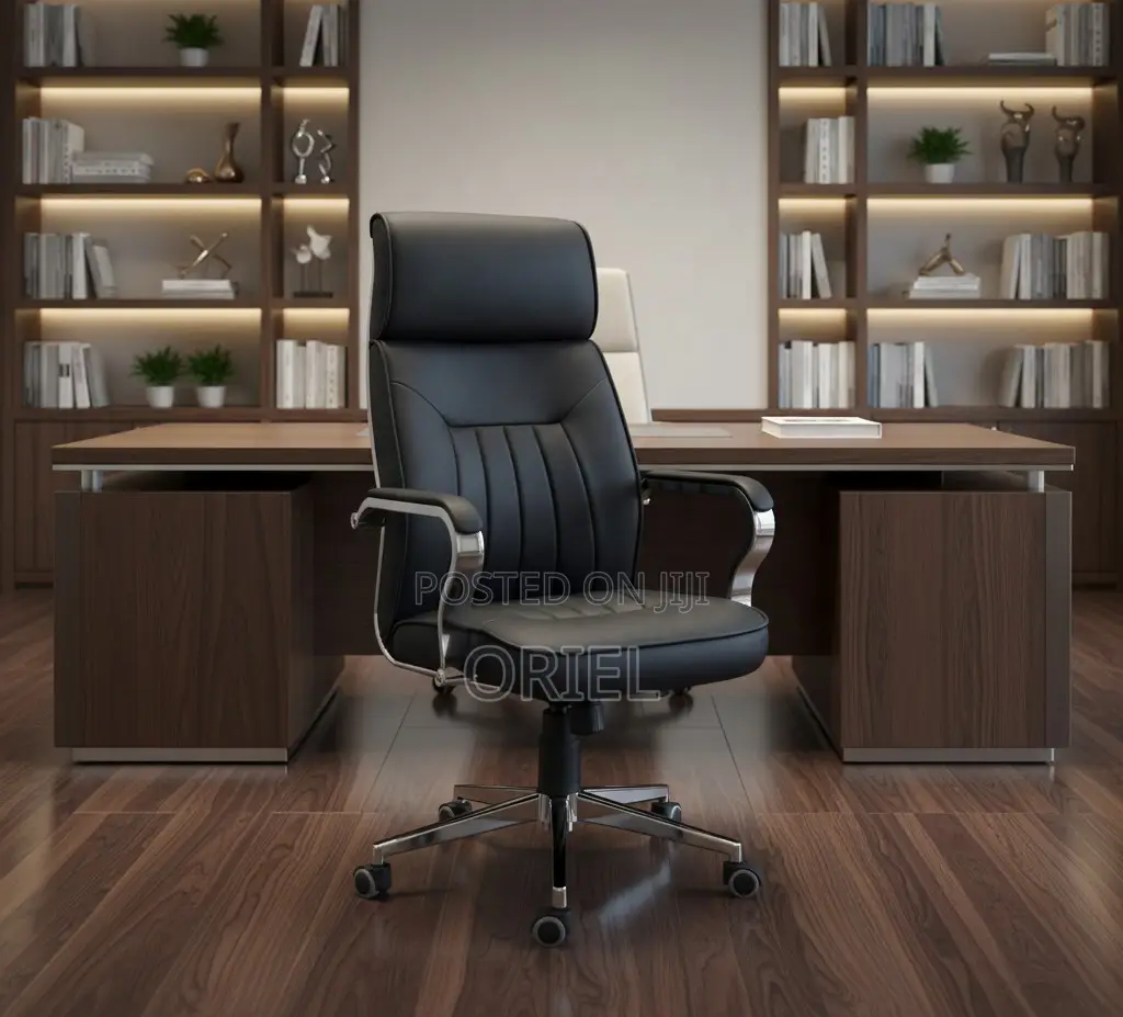 Office Chair : Premium High-Back Office Executive Chair