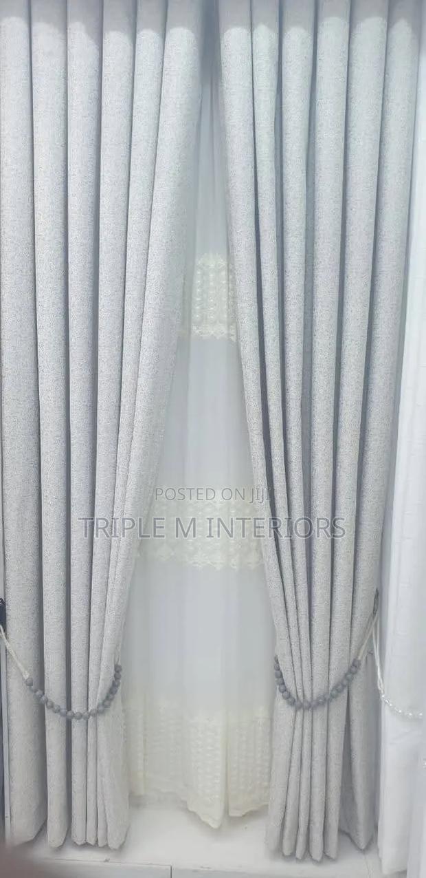 Textile Window Cascades for Contemporary Interiors - main view
