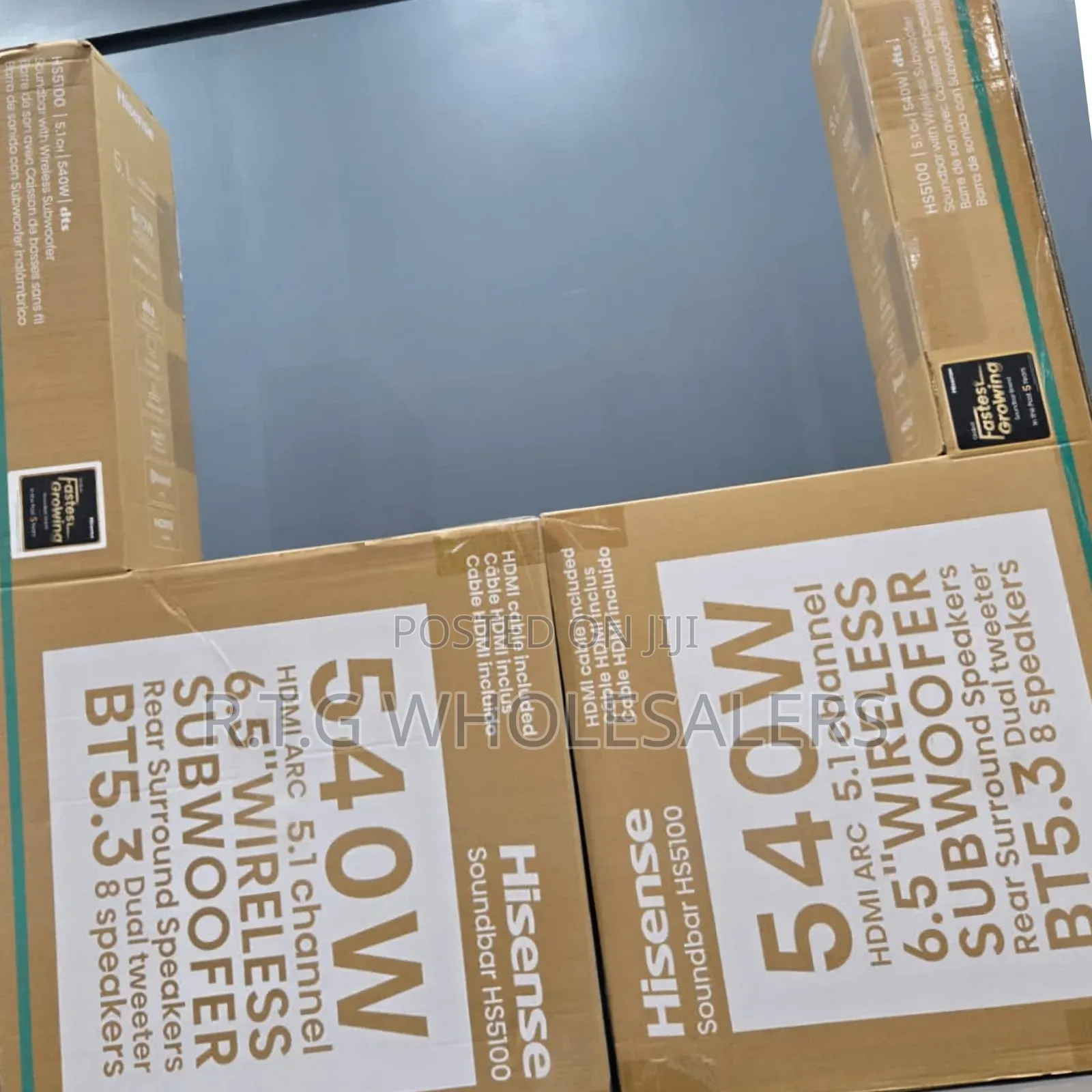 Hisense 540w 5.1 Channel Soundbar With Subwoofer