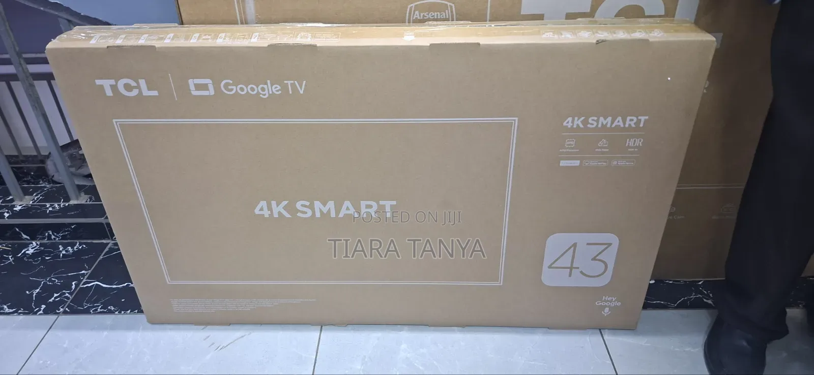 TCL 43v6d 43 Inch Smart Google Tv 2026 Model (1yr Warranty)