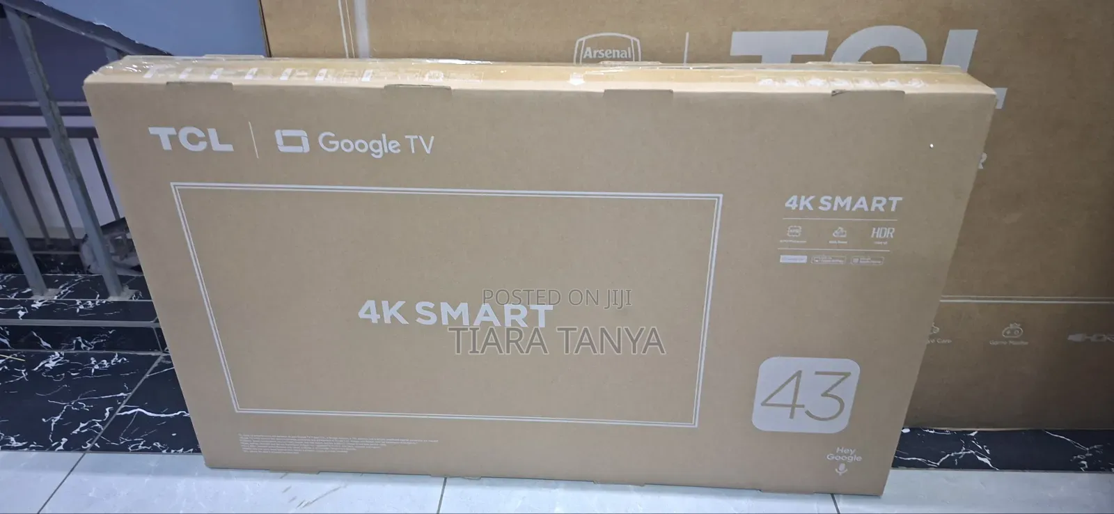 TCL 43v6d 43 Inch Smart Google Tv 2026 Model (1yr Warranty)