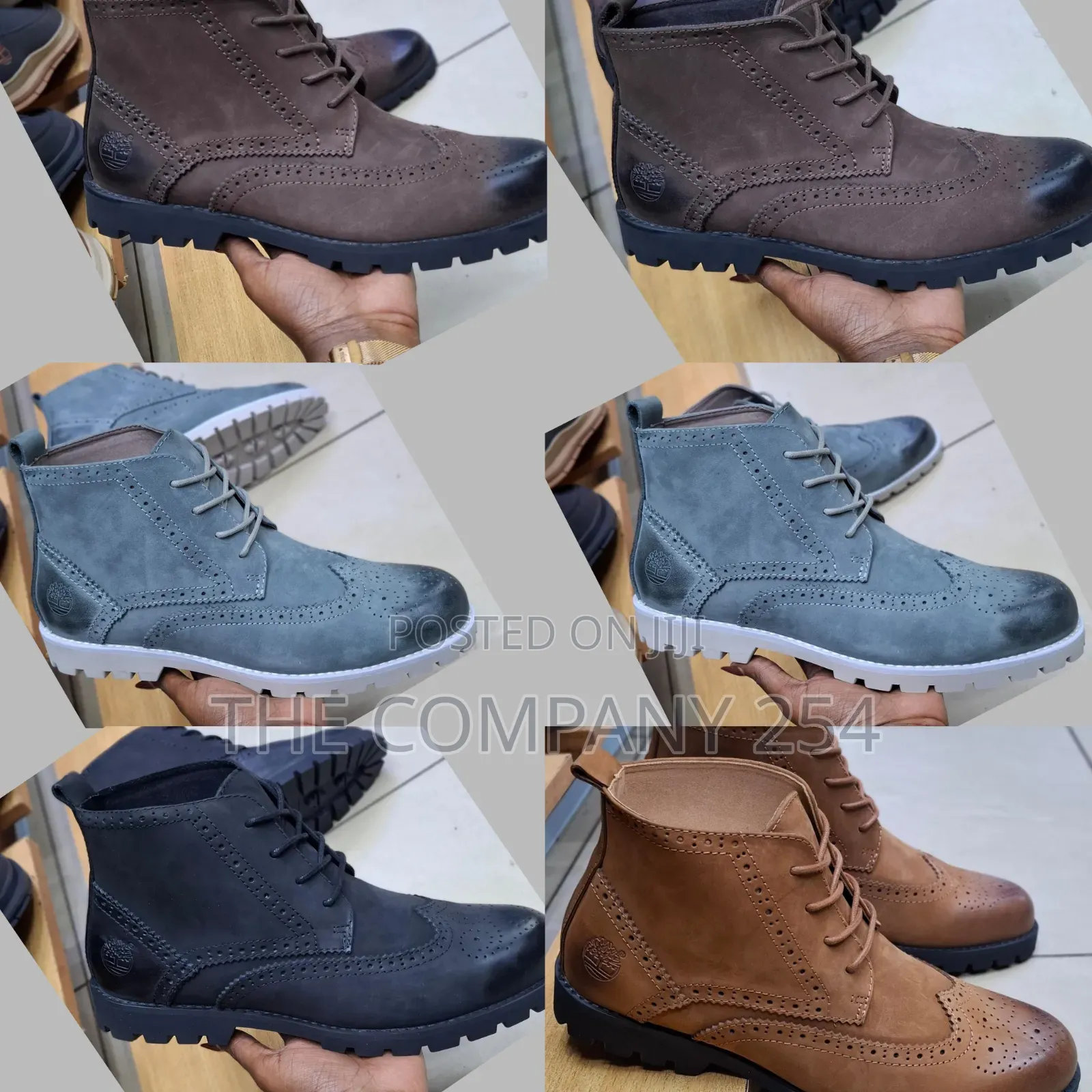 Quality Leather Casual Timberland Men Oxford Rubber Sole Shoes