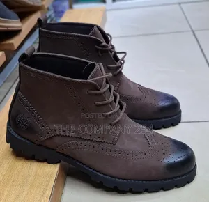 Quality Leather Casual Timberland Men Oxford Rubber Sole Shoes
