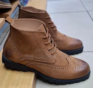 Quality Leather Casual Timberland Men Oxford Rubber Sole Shoes
