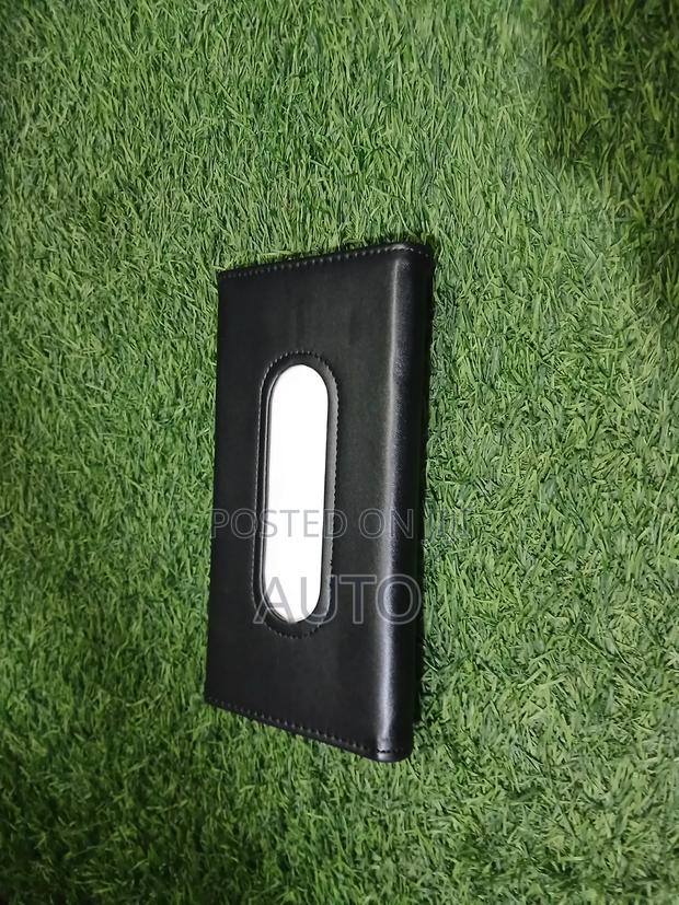 Portable Leather Tissue Holder – Perfect Car Accessory