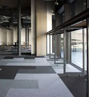 Carpet Tiles For Office And Commercial High Traffic Flooring Use