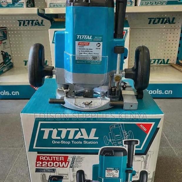 Total Electric Router 2200w Woodworking Tool Wood Routers 2200 Watts