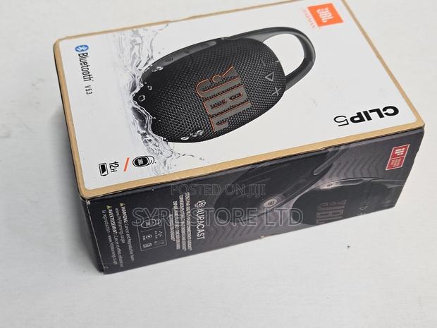 JBL Clip 5 Mini Bluetooth Waterproof Portable Speaker