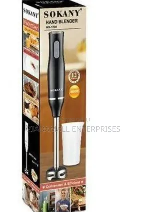 Sokany Hand Blender Compact Design, Maximum Efficiency