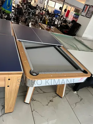 Pool + Table Tennis + Dining Table