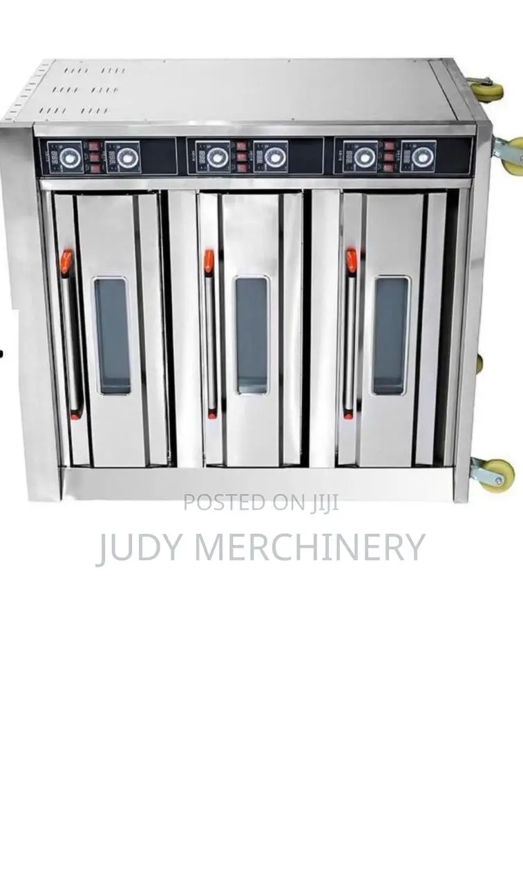 Commercial Even Oven 3 Deck 6 Trays